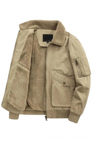 Coupe-vent Militaire Pour Hommes Manteau De Camping Vêtements Tactiques D'hiver Chauffants Décontracté Manteaux Cardigan De Luxe
