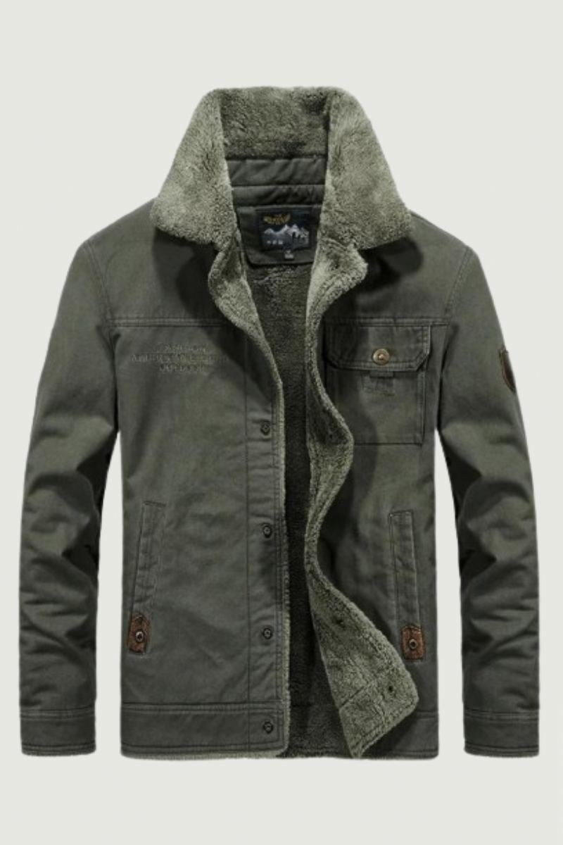 Parkas Homme Streetwear Chaud Polaire Vêtements Rembourrés De Coton Veste D'hiver Hommes Pardessus