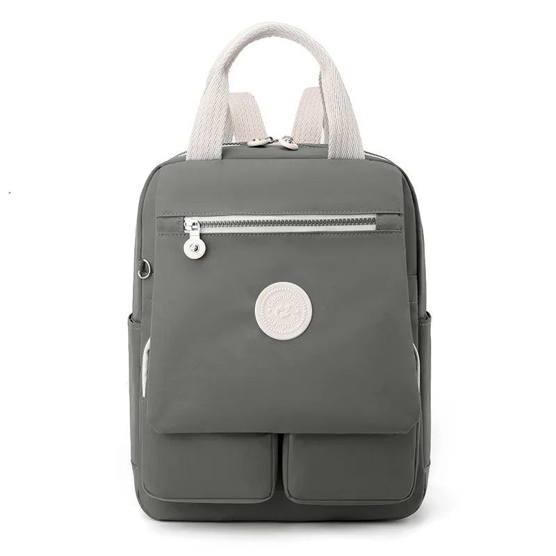 Sac À Dos De Styliste Pour Femmes Sac À Dos De Voyage En Plein Air Étudiantes Filles - Noir