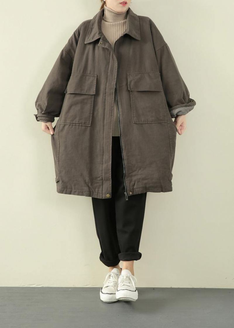 Diy Gris Vert Vêtements Cadeaux Vestes De Printemps Zippées