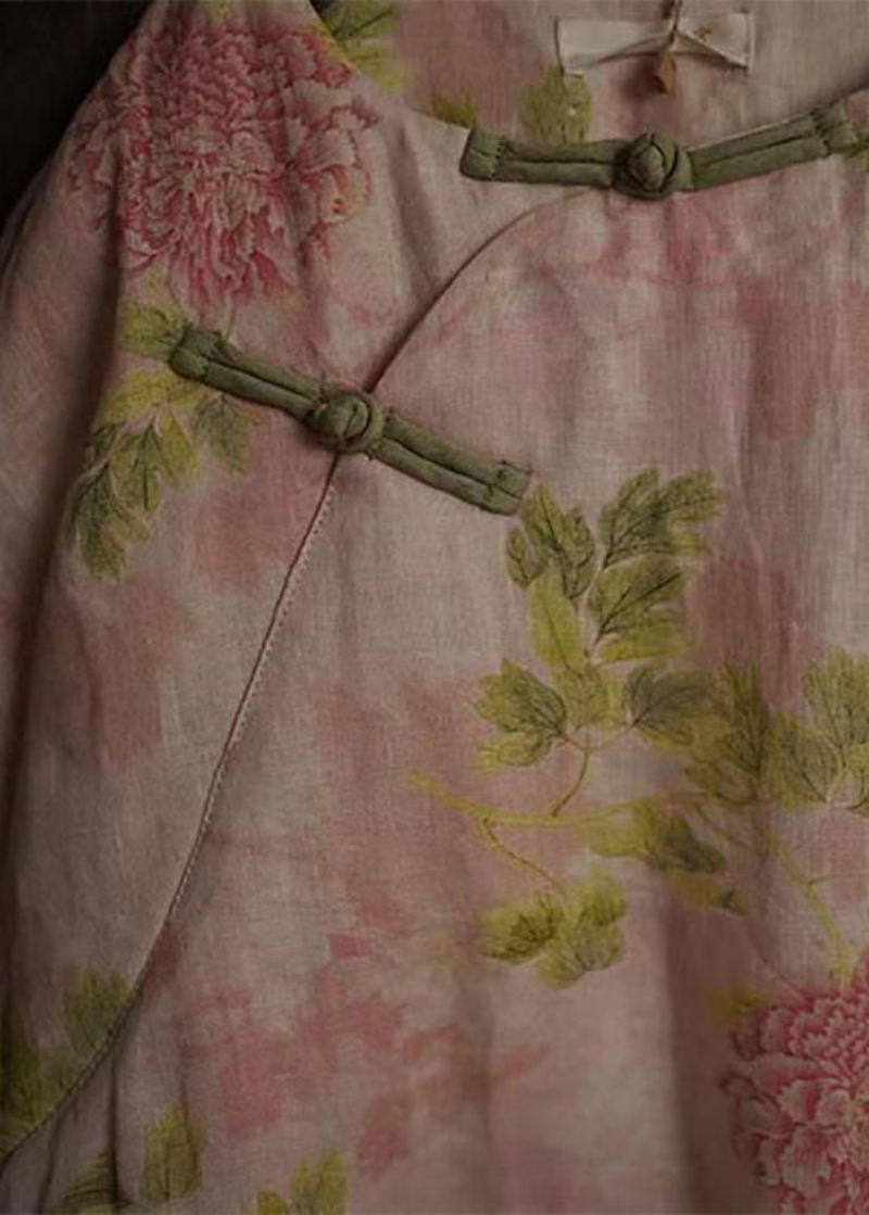 Manteaux Remplis De Coton Fin Beige Oriental À Col Rond - Doudounes femmes